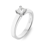 Princess Cut Diamond Solitaire Engagement Ring - Dracakis Jewellers